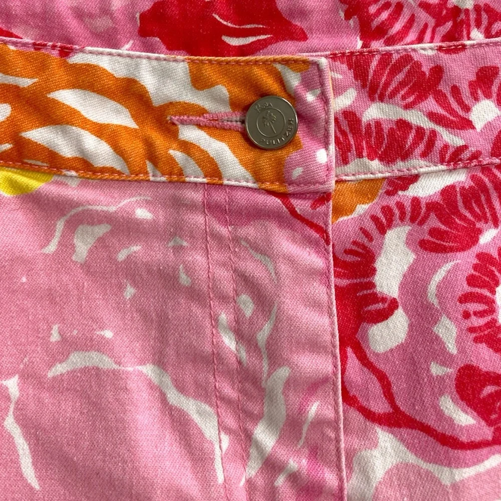🎉Host Pick🎉Lilly Pulitzer Serene Fair Pink Winner's Circle 5 Pocket Jean… - Picture 4 of 7